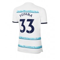 Chelsea Wesley Fofana #33 Fotballklær Bortedrakt Dame 2022-23 Kortermet